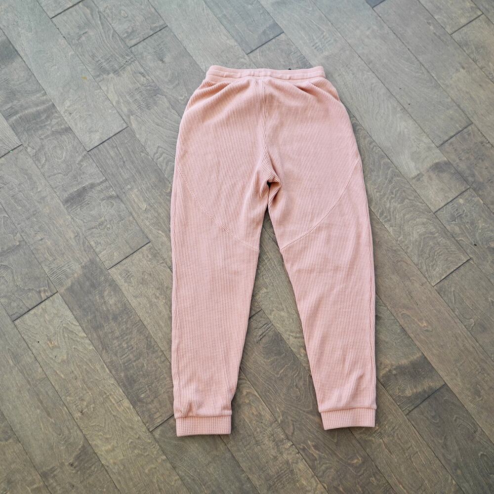 P.E Nation Peach Bloom Waffle Rebound Track Pants Pink Womens Size Small - Picture 4 of 8